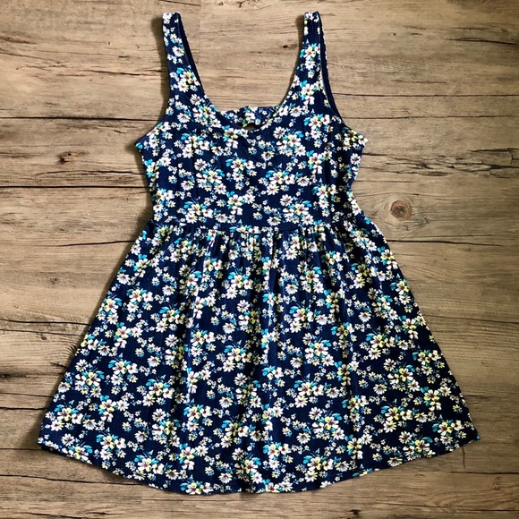 one clothing Dresses & Skirts - Blue Floral Sundress - One Clothing one clothing Dresses & Skirts - Blue Floral Sundress - One Clothing